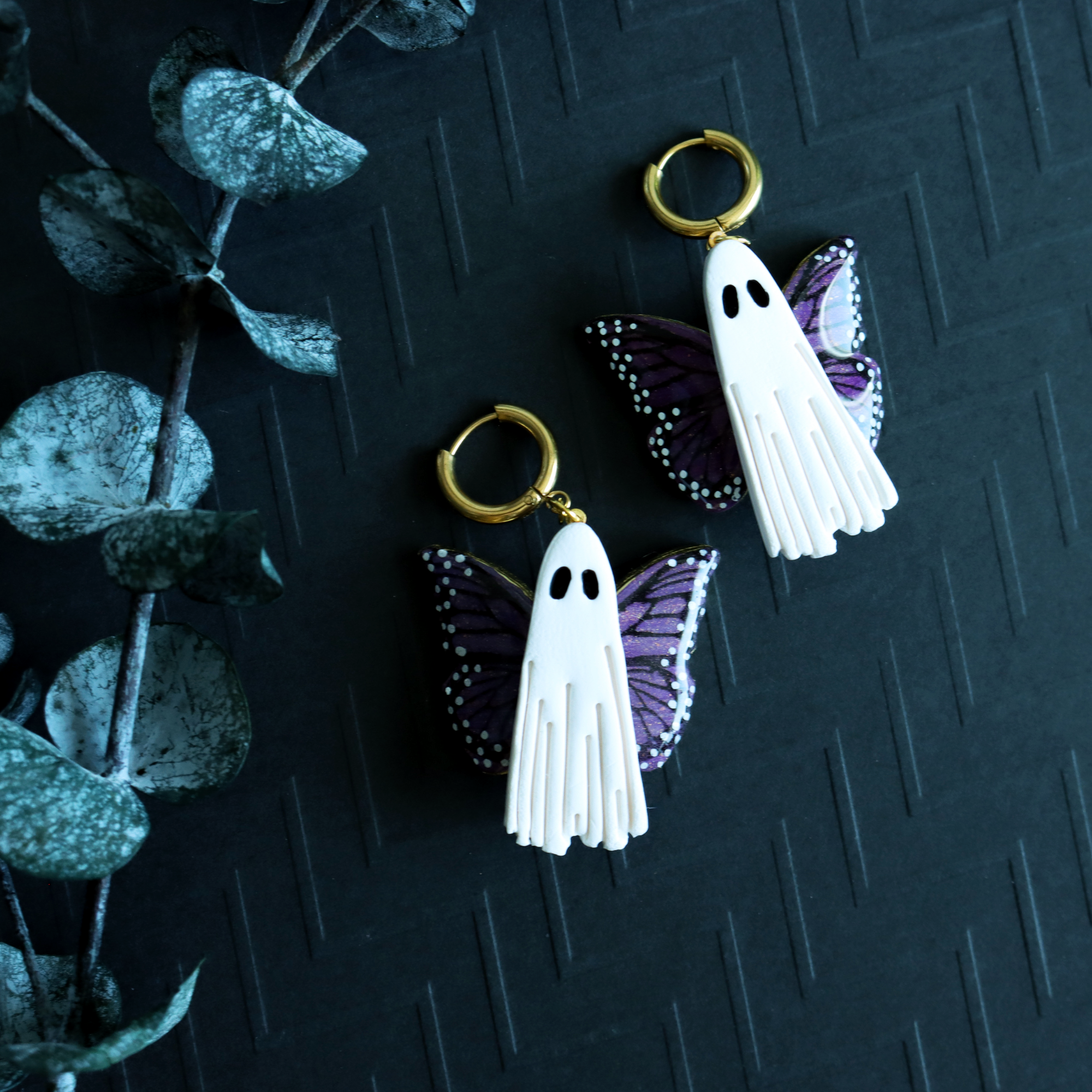 Cute Ghost Butterflies